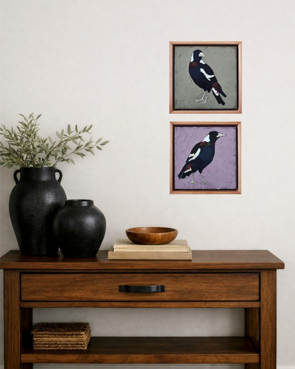 Tanya Boyes - Magpie - Lilac