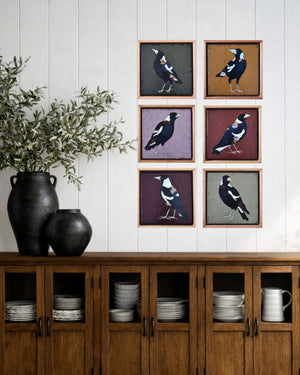 Tanya Boyes - Magpie - Ochre