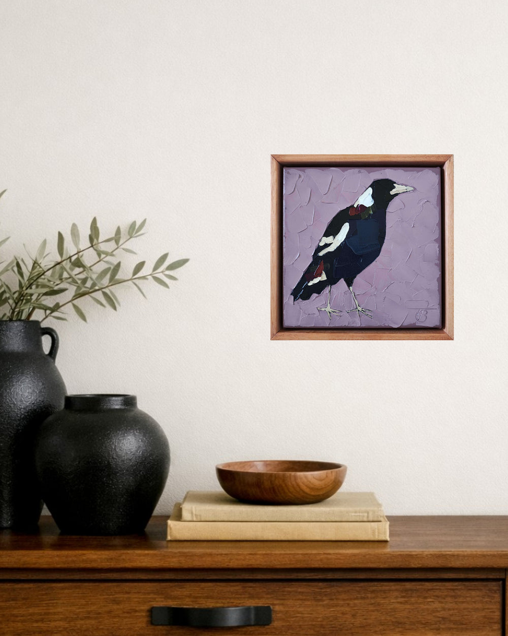 Tanya Boyes - Magpie - Lilac