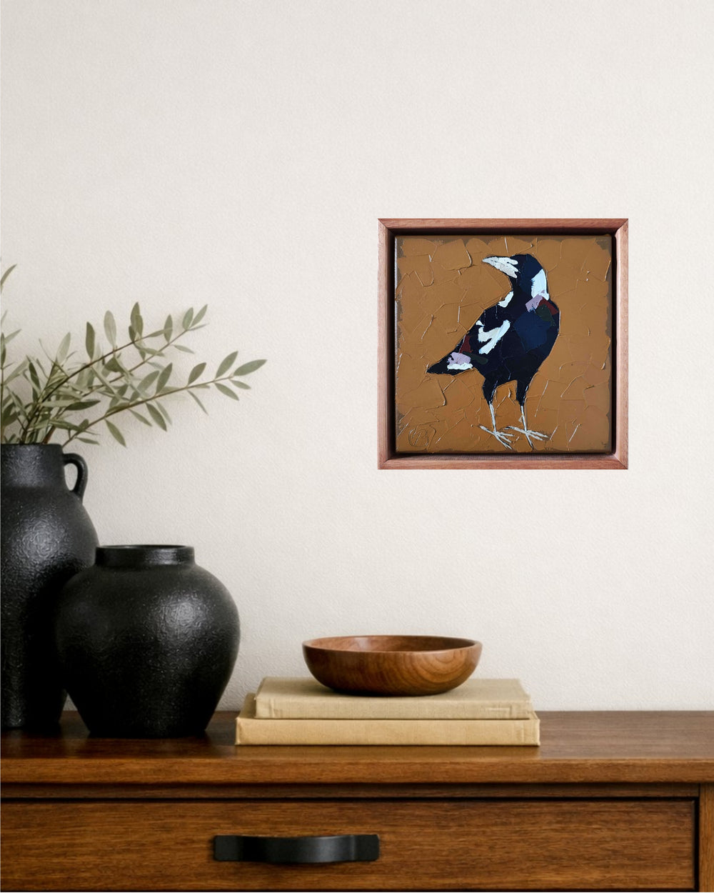 Tanya Boyes - Magpie - Ochre