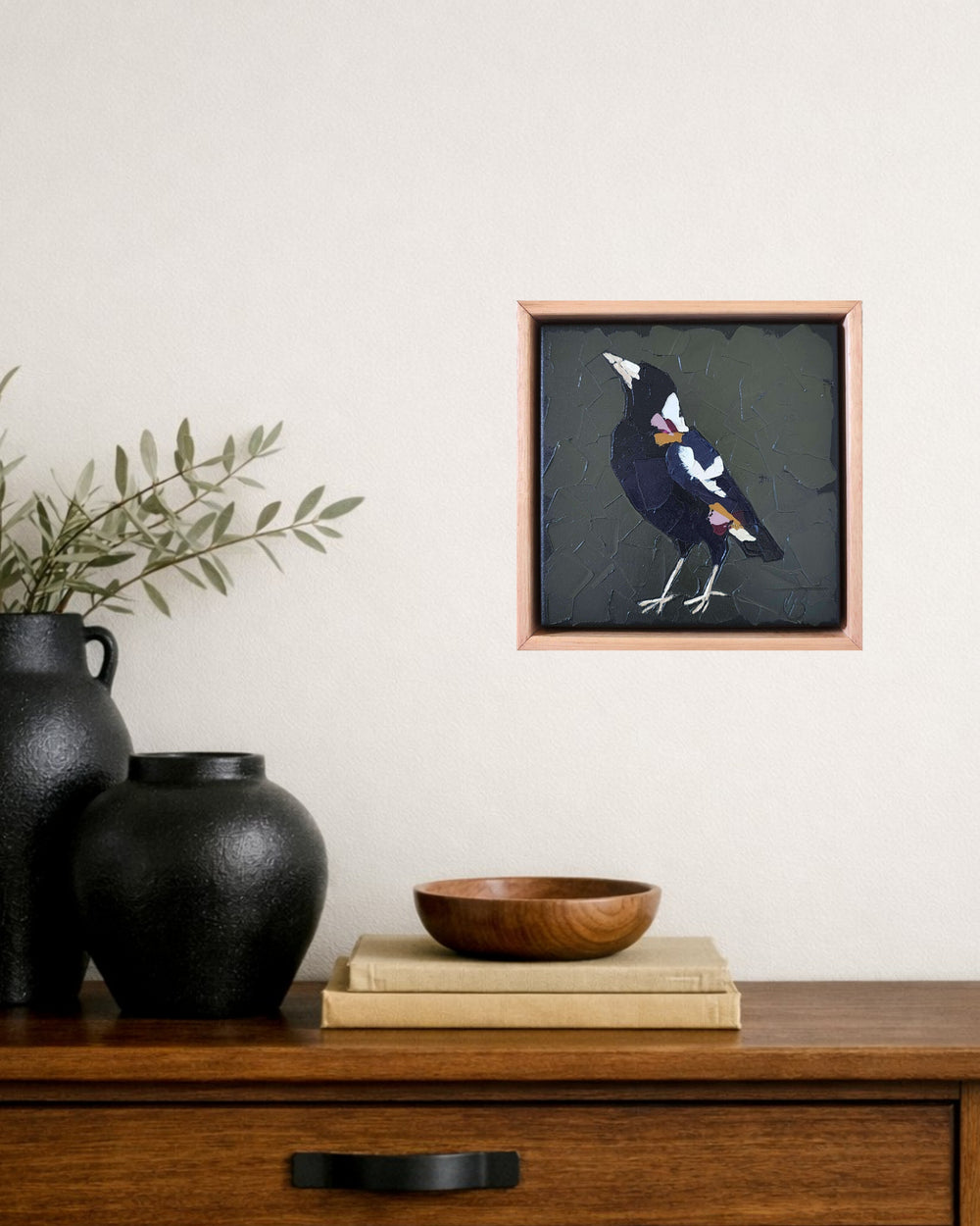 Tanya Boyes - Magpie - Olive