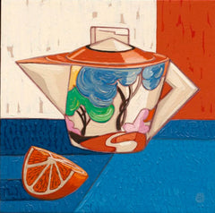 Julie Lynch - Clarice Cliff Bizarre Teapot