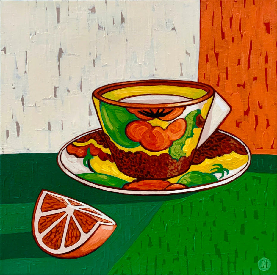Julie Lynch - Clarice Cliff Nasturtiums Teacup