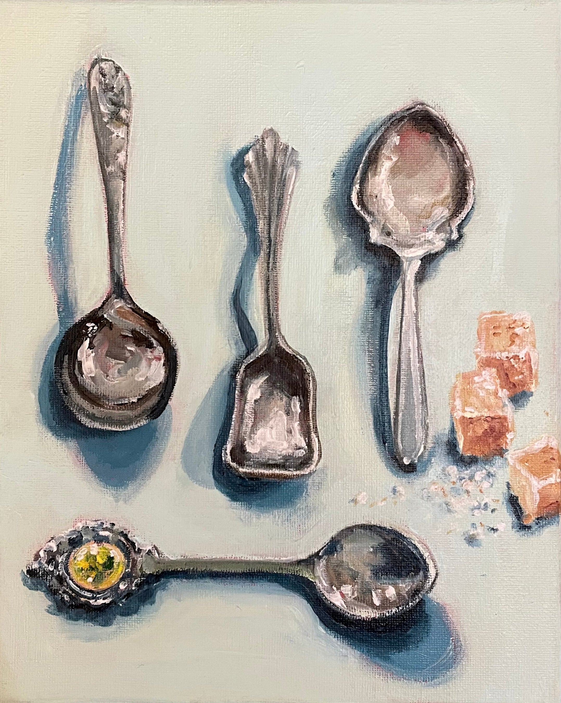 Kim Bizo - Spoons with Sugar Cubes