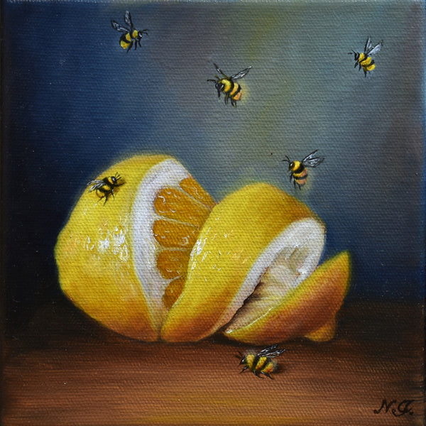 Natasha Junmanee - Peeled Lemon and Bumblebees