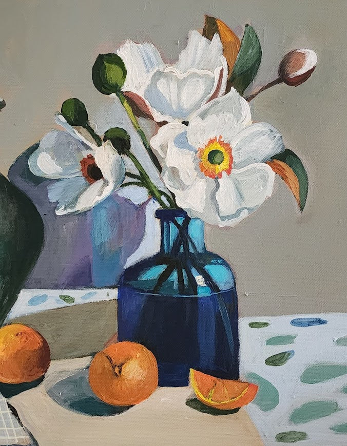 Susan Trudinger - Magnolias and Oranges