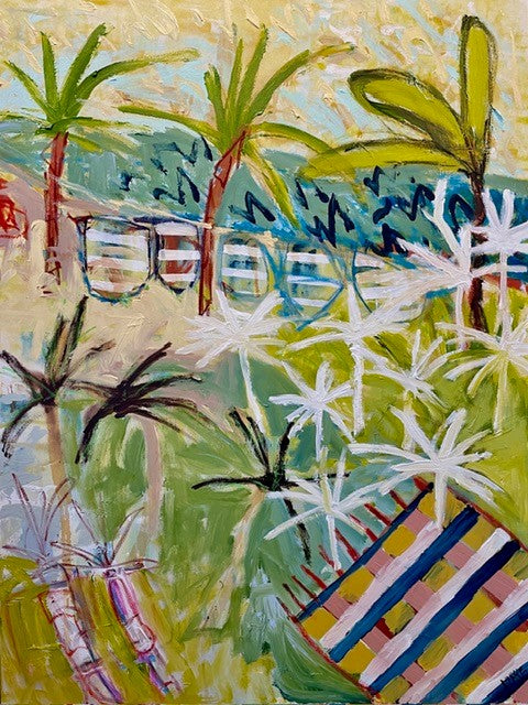 Margaret Delahunty Spencer - Discarded beach towel