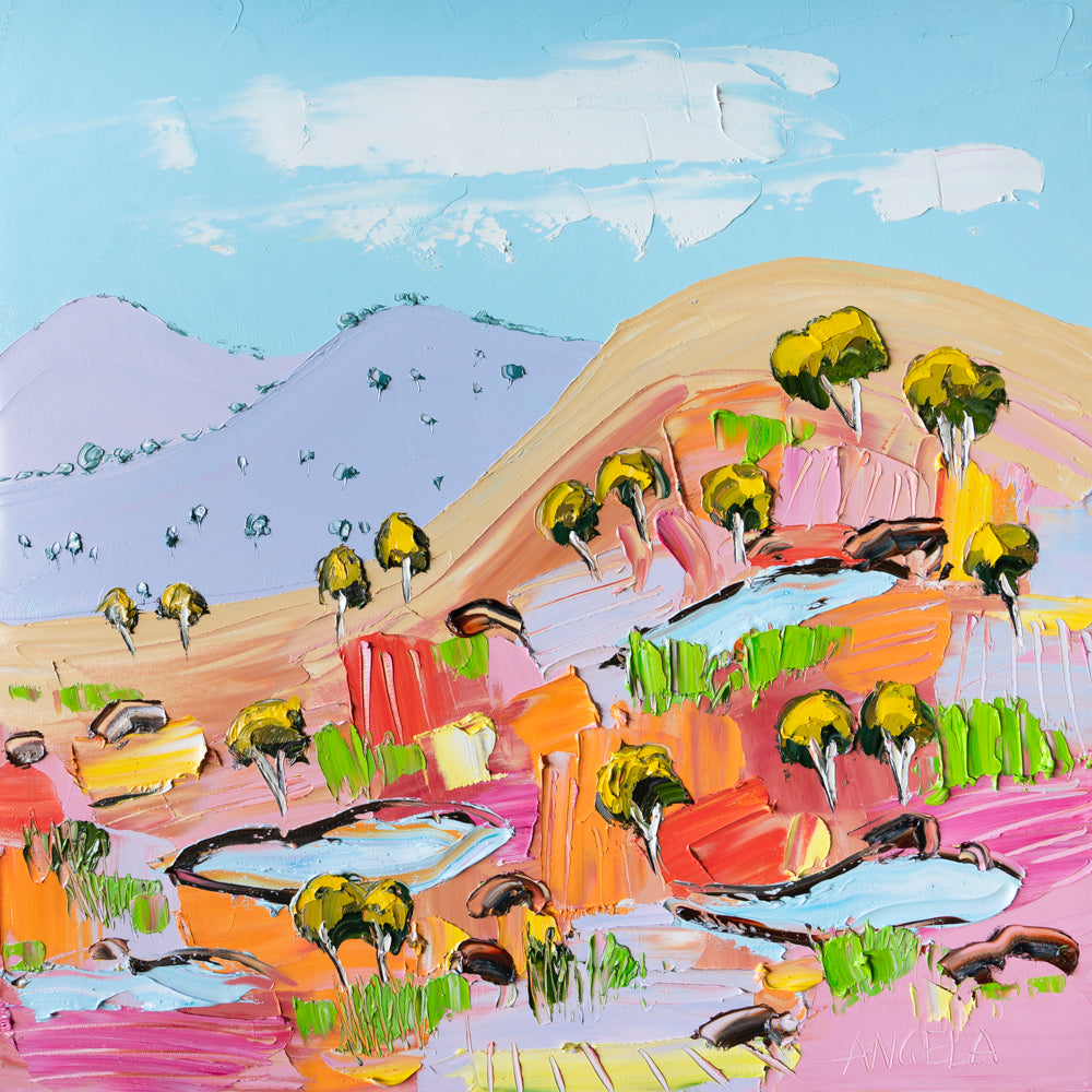 Angela Hawkey - Mauve Mountains