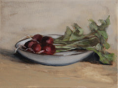 Jessica Olpp - Nature morte avec botte de radis