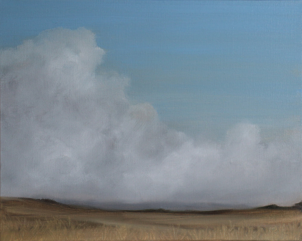 Jessica Olpp - Nuage au-dessus de la plaine