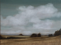 Jessica Olpp - Nuages sur les champs en été