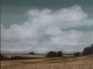 Jessica Olpp - Nuages sur les champs en été