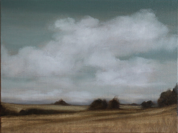 Jessica Olpp - Nuages sur les champs en été