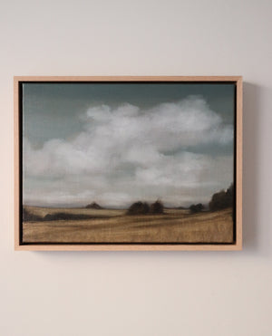 Jessica Olpp - Nuages sur les champs en été