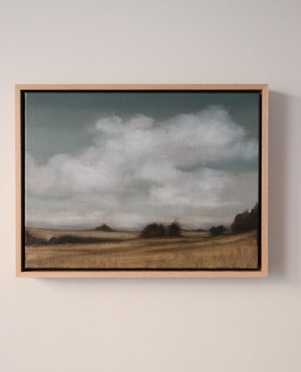 Jessica Olpp - Nuages sur les champs en été