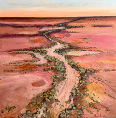 Polly Kimmorley - Pathway to Lake Eyre