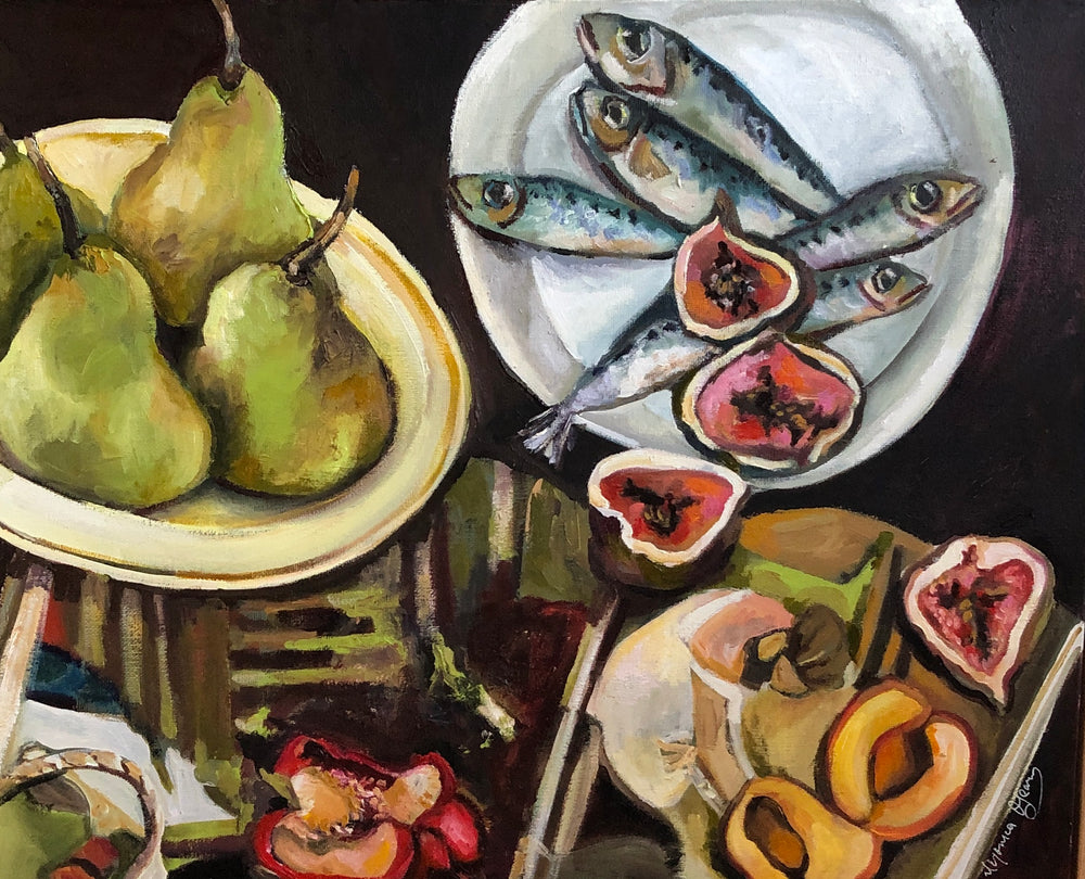 Veronica O’Leary - Pears, Pilchards and Monet