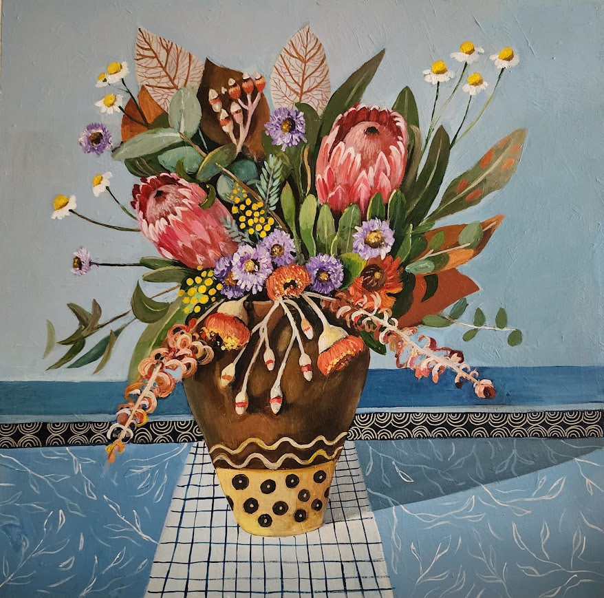Susan Trudinger - Proteas and Polkadots