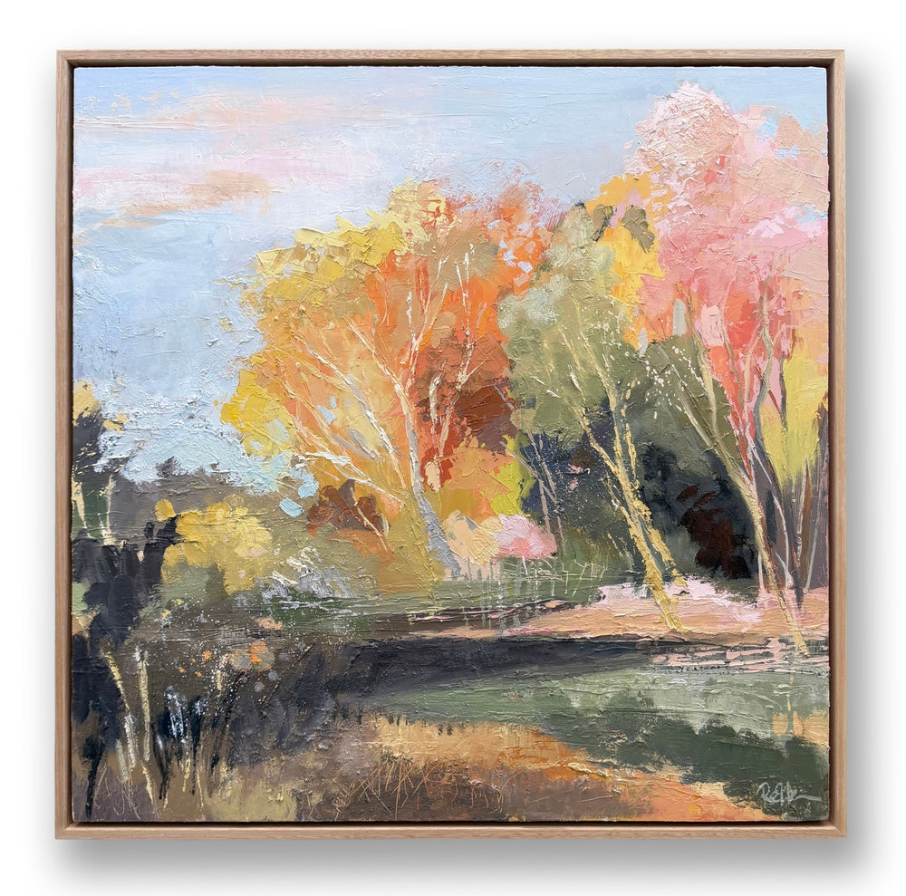 Rachel Melchers - The Trees Glow Pink and Gold