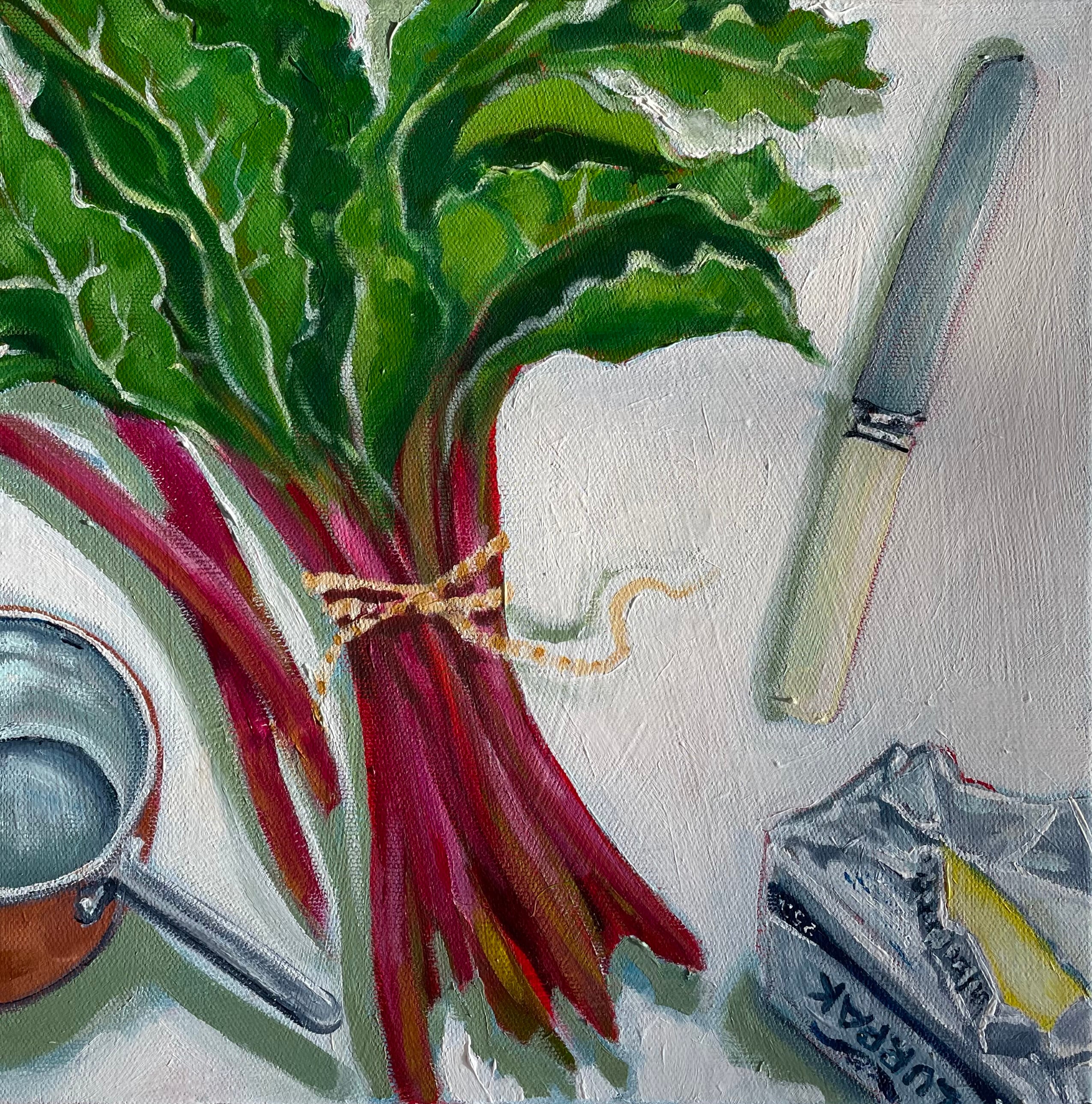 Kim Bizo - Rhubarb crumble