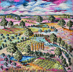 Cathy Usatoff -Rolling Hills of Red Hill