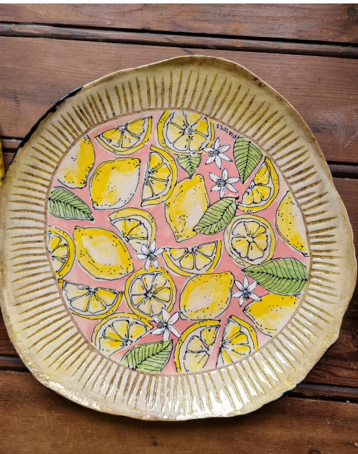 Pia Kuykhoven - Lemon Dreams - Plate
