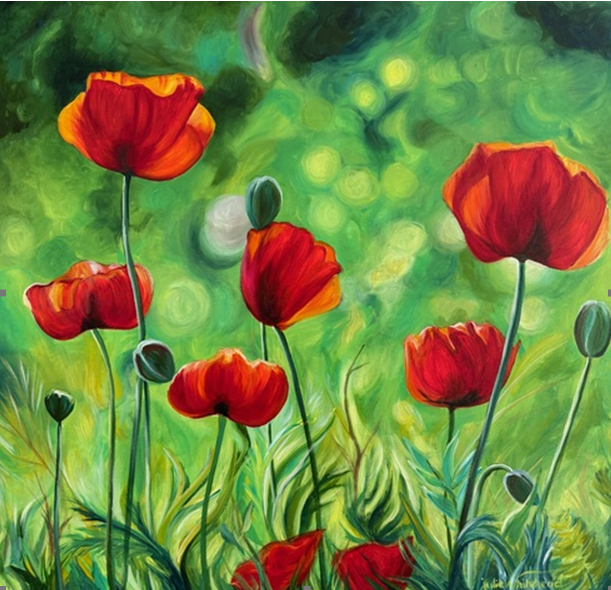 Julie Whitehead - Love French Poppies
