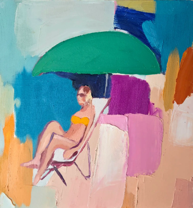 Mia Oatley - Green Umbrella 2