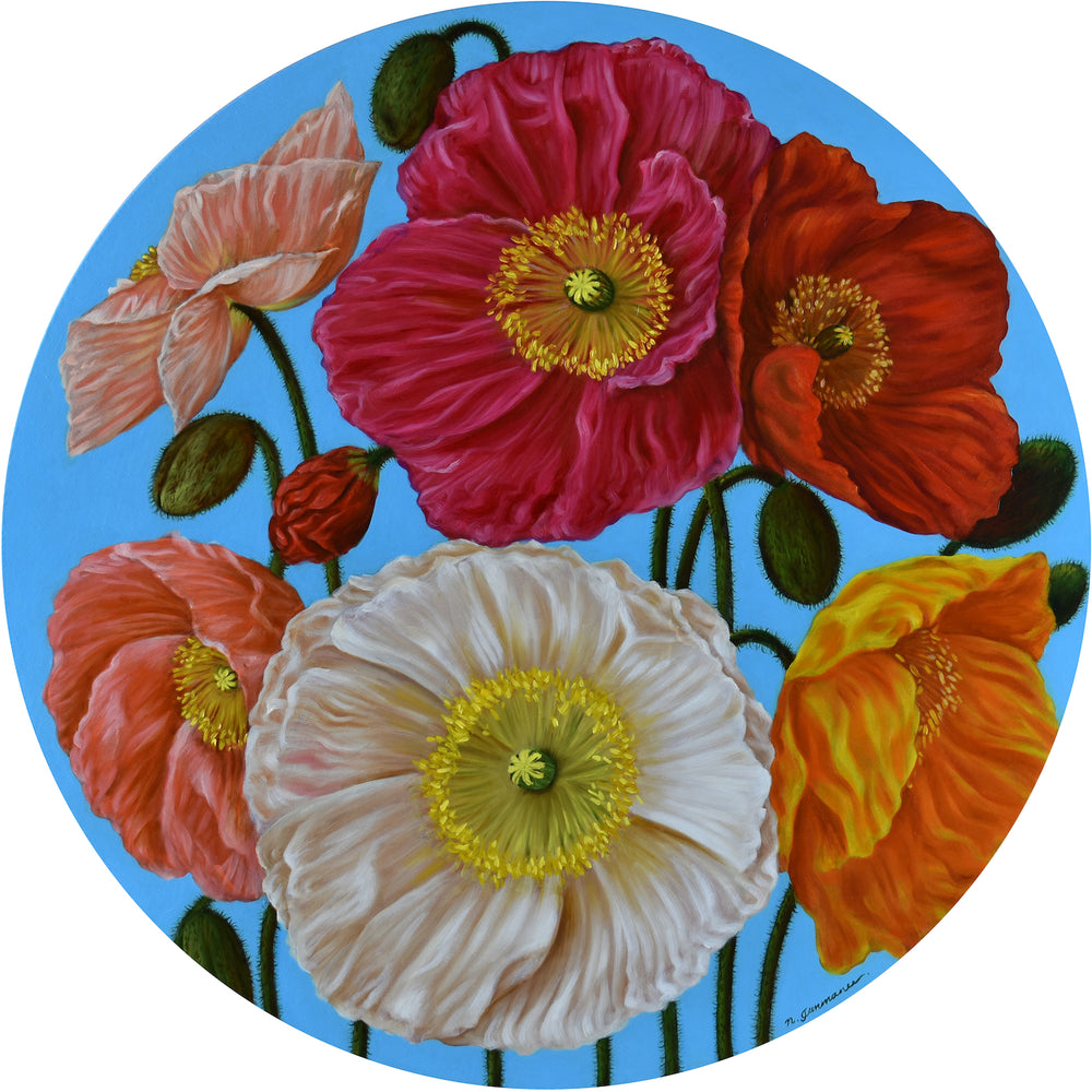 Natasha Junmanee - Spring Poppies