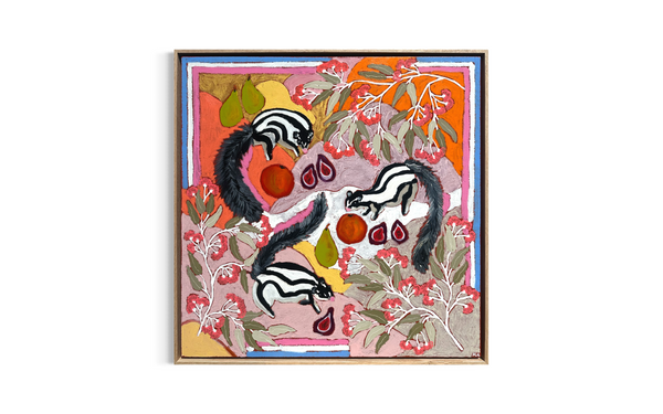 Hannah Goggs | The Moody Rabbit - Striped Torresian Possums