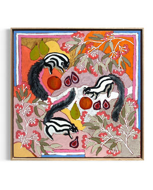 Hannah Goggs | The Moody Rabbit - Striped Torresian Possums