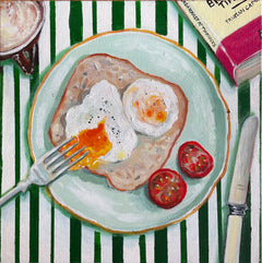 Kim Bizo - Sunday poached eggs on sourdough