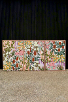 Amy Gibbs - Let's Take A Walk (triptych)