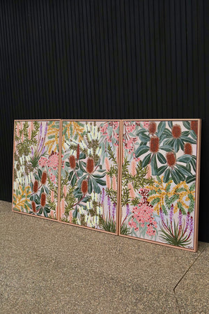 Amy Gibbs - Let's Take A Walk (triptych)