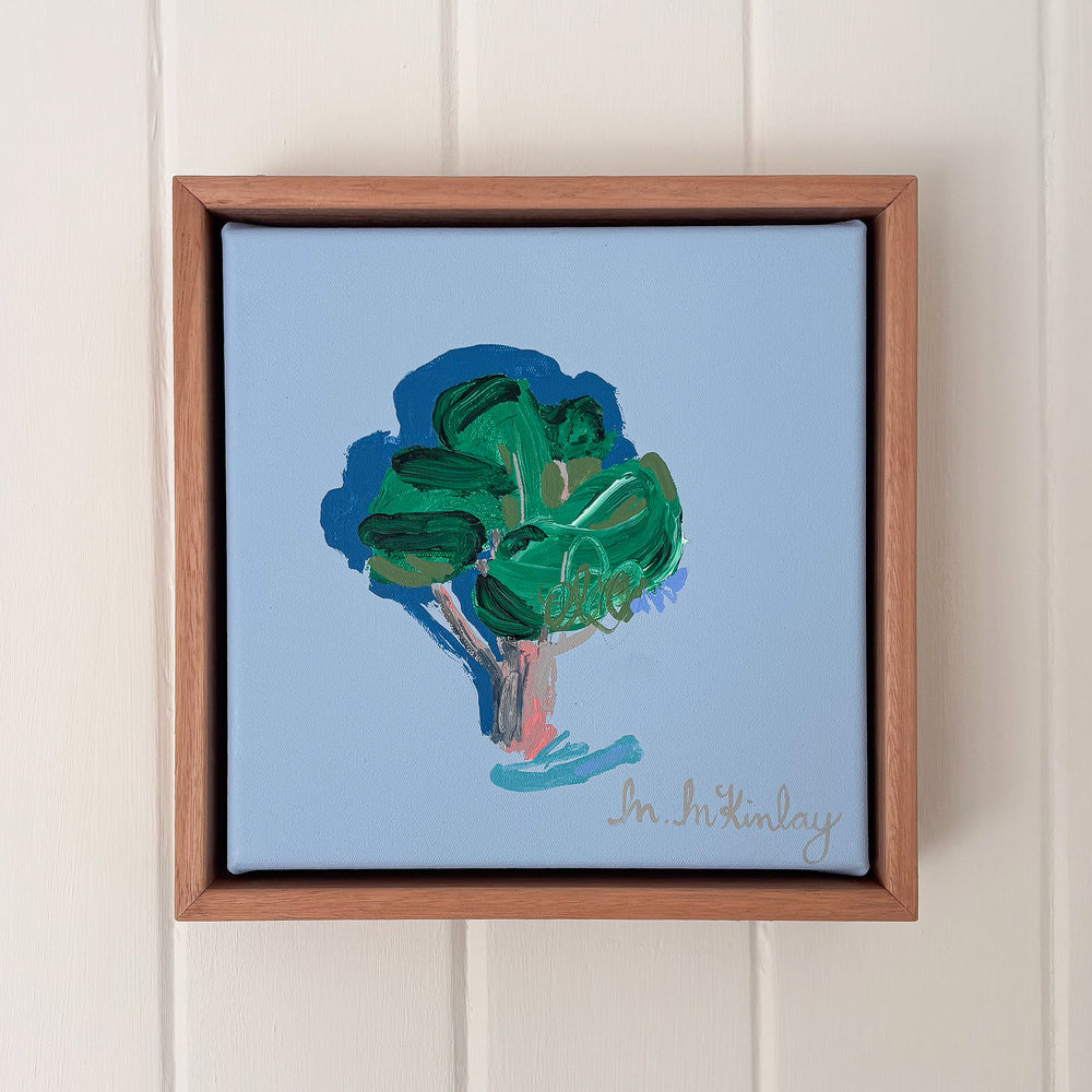 Madeleine McKinlay - Tree on Pale Blue