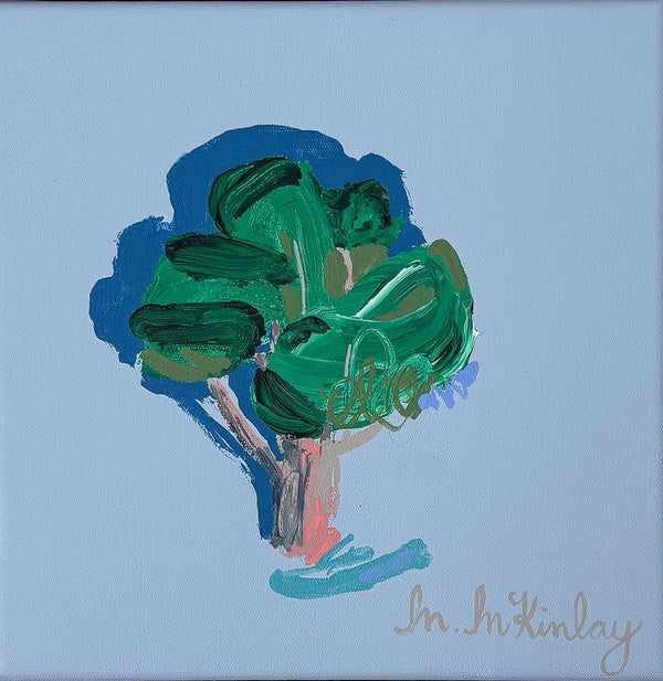 Madeleine McKinlay - Tree on Pale Blue