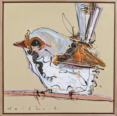 Aidan Weichard - Feathered in Beige