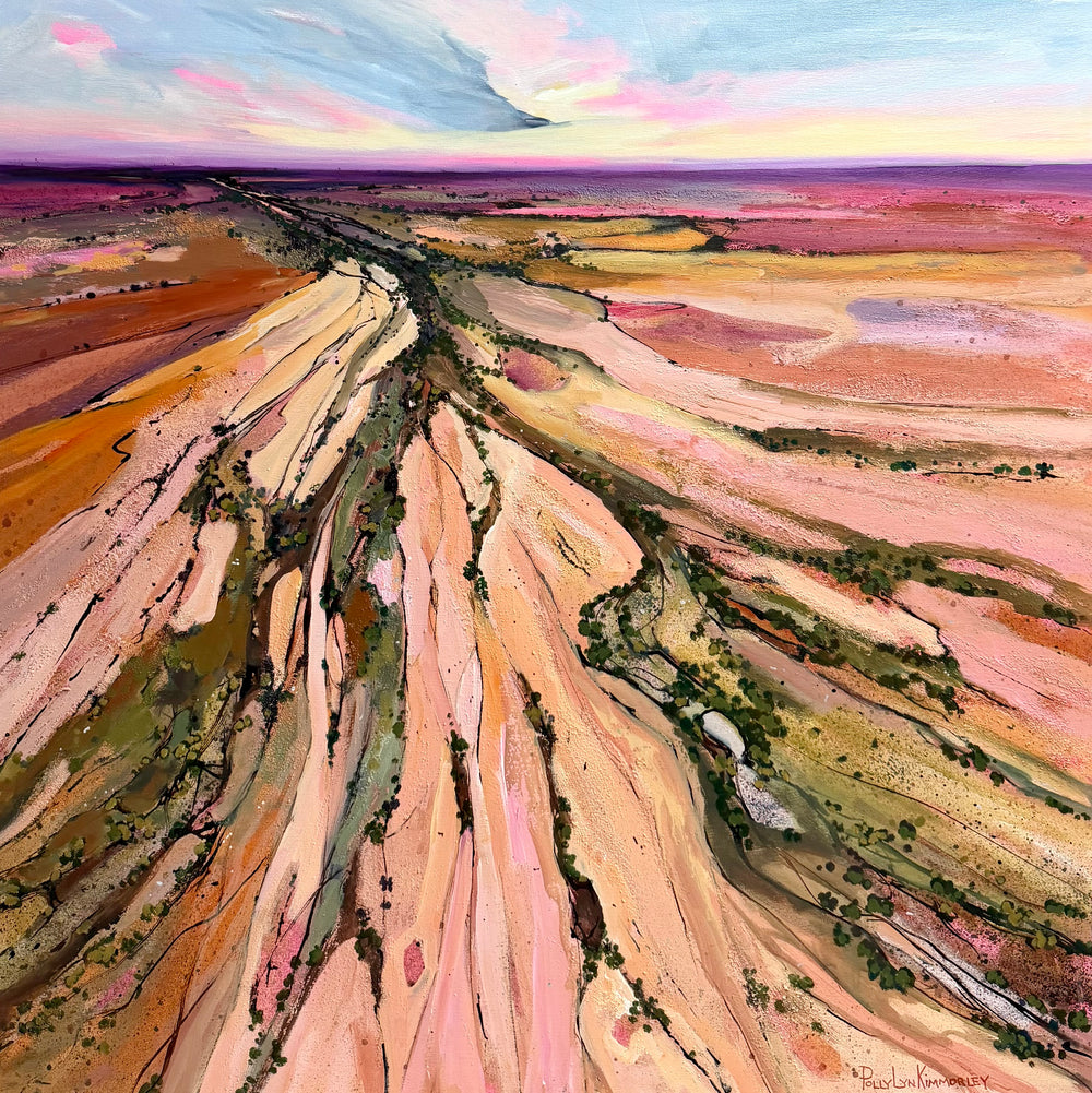 Polly Kimmorley - Veins of Lake Eyre
