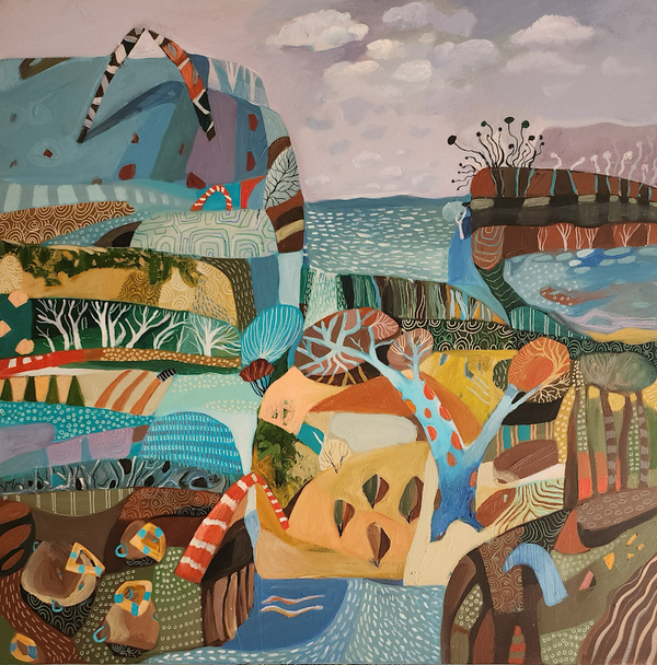 Susan Trudinger - Whimsical Seascape