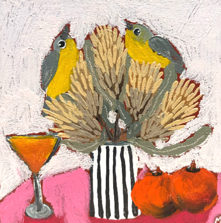 Hannah Goggs | The Moody Rabbit - Mysterious Delights - Eastern Yellow Robin