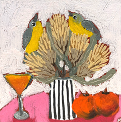 Hannah Goggs | The Moody Rabbit - Mysterious Delights - Eastern Yellow Robin
