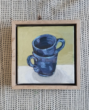 Siina McCallum - Blue coffee cups