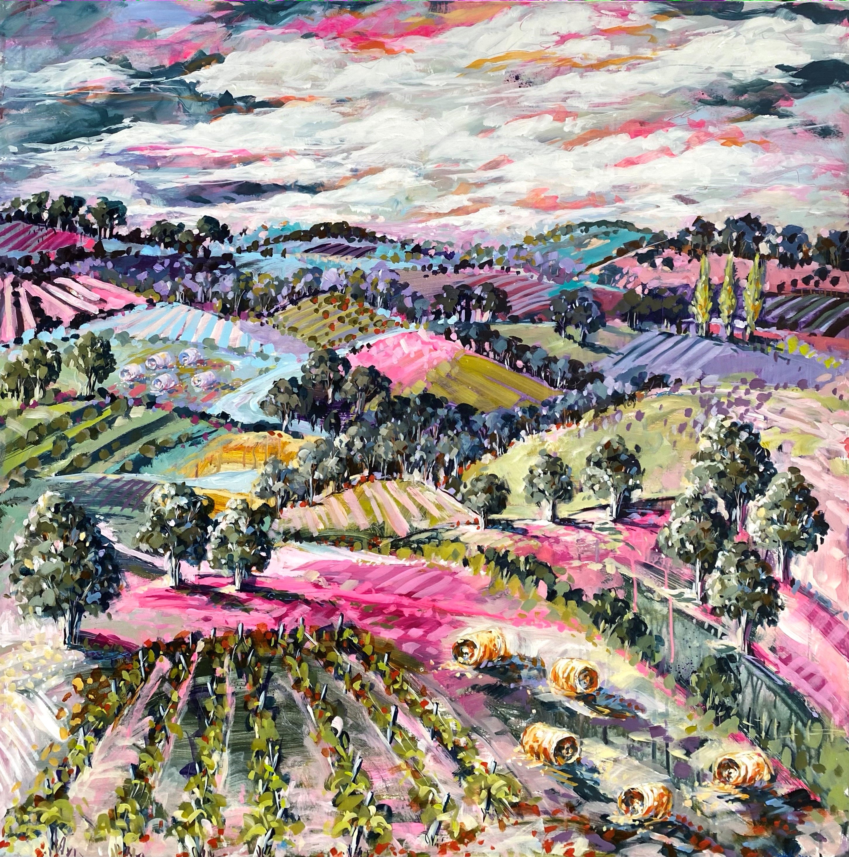 Cathy Usatoff - PINK MORNING LIGHT