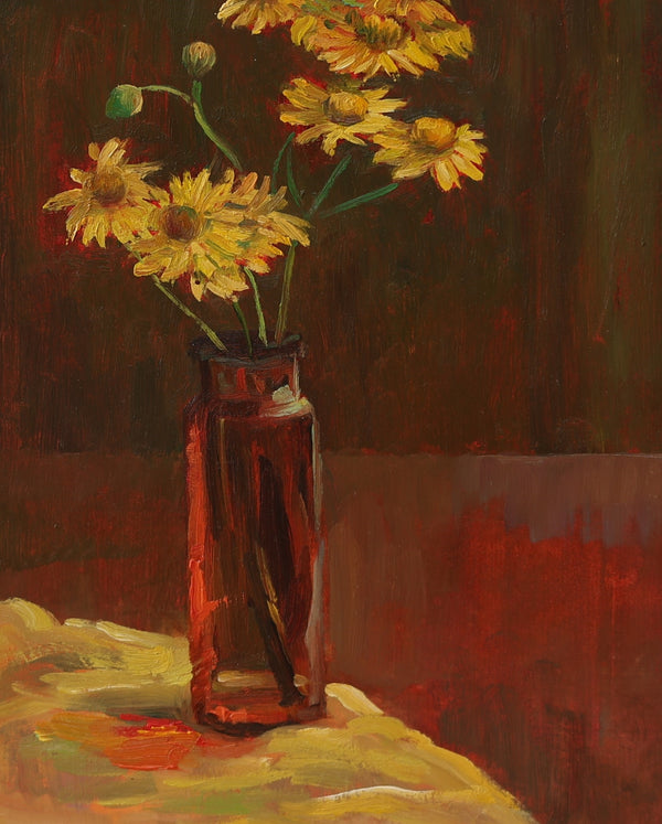 Natalie Lapardin - Yellow Flowers