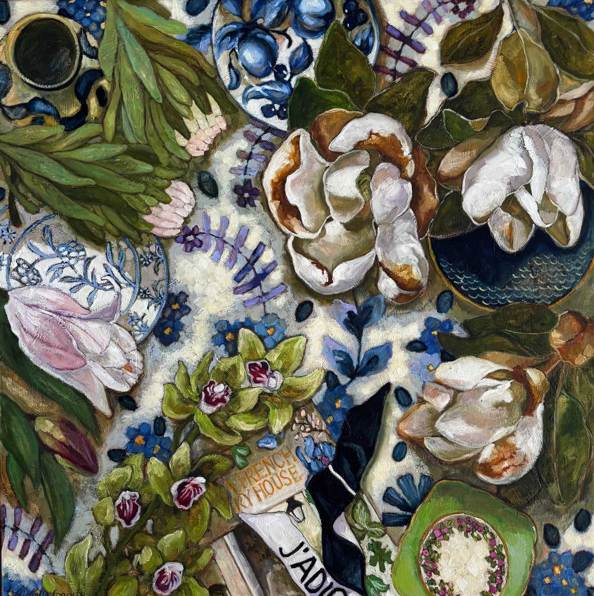 Michelle Fogarty - Blue and White Delight