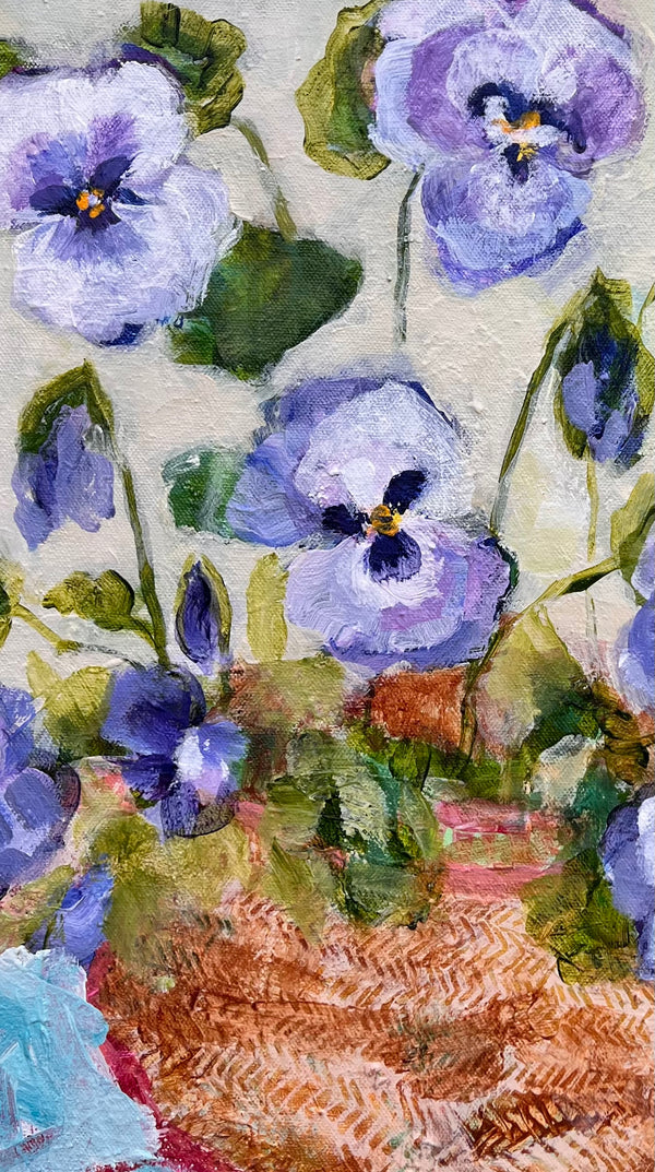 Rachael Little - Pansies