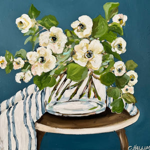 Carolyne Hallum - Gathered on the Stool