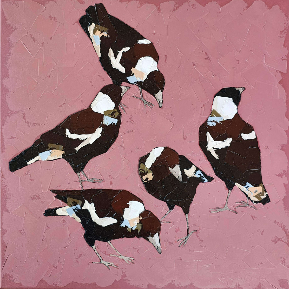 Tanya Boyes - Today opened in small bright pieces