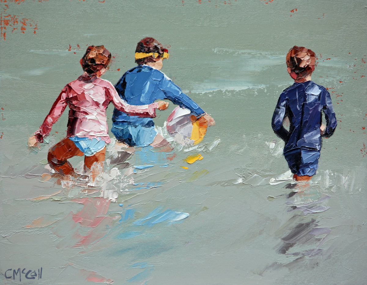 Claire McCall - Beach Ball In The Waves