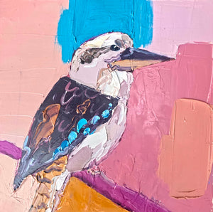 Mia Oatley - Kookaburra On Pink